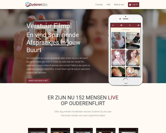 Ouderenflirt Logo